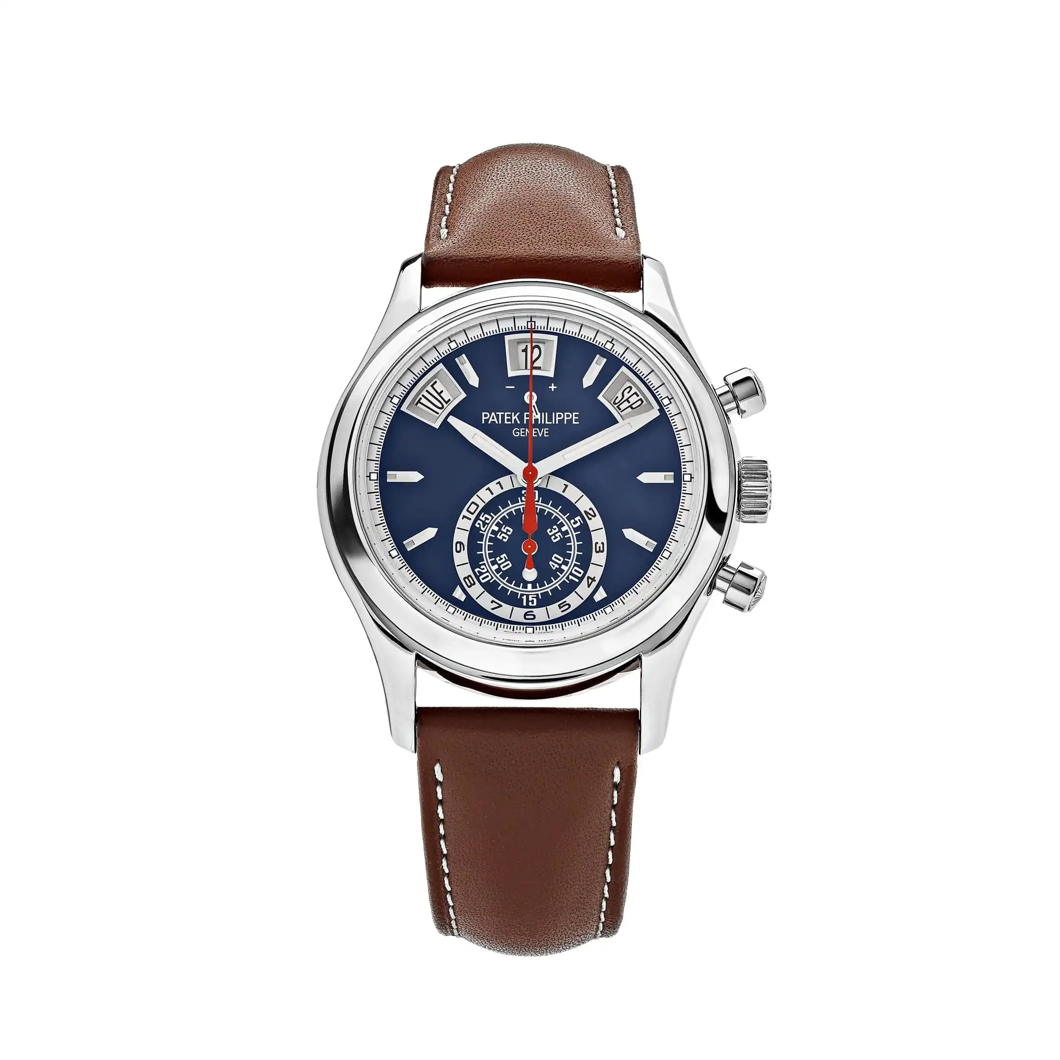 lceni5xq3vf.webp Replica Patek Philippe Complications 5960/01G-001 Annual Calendar Chronograph White Gold - Image 1