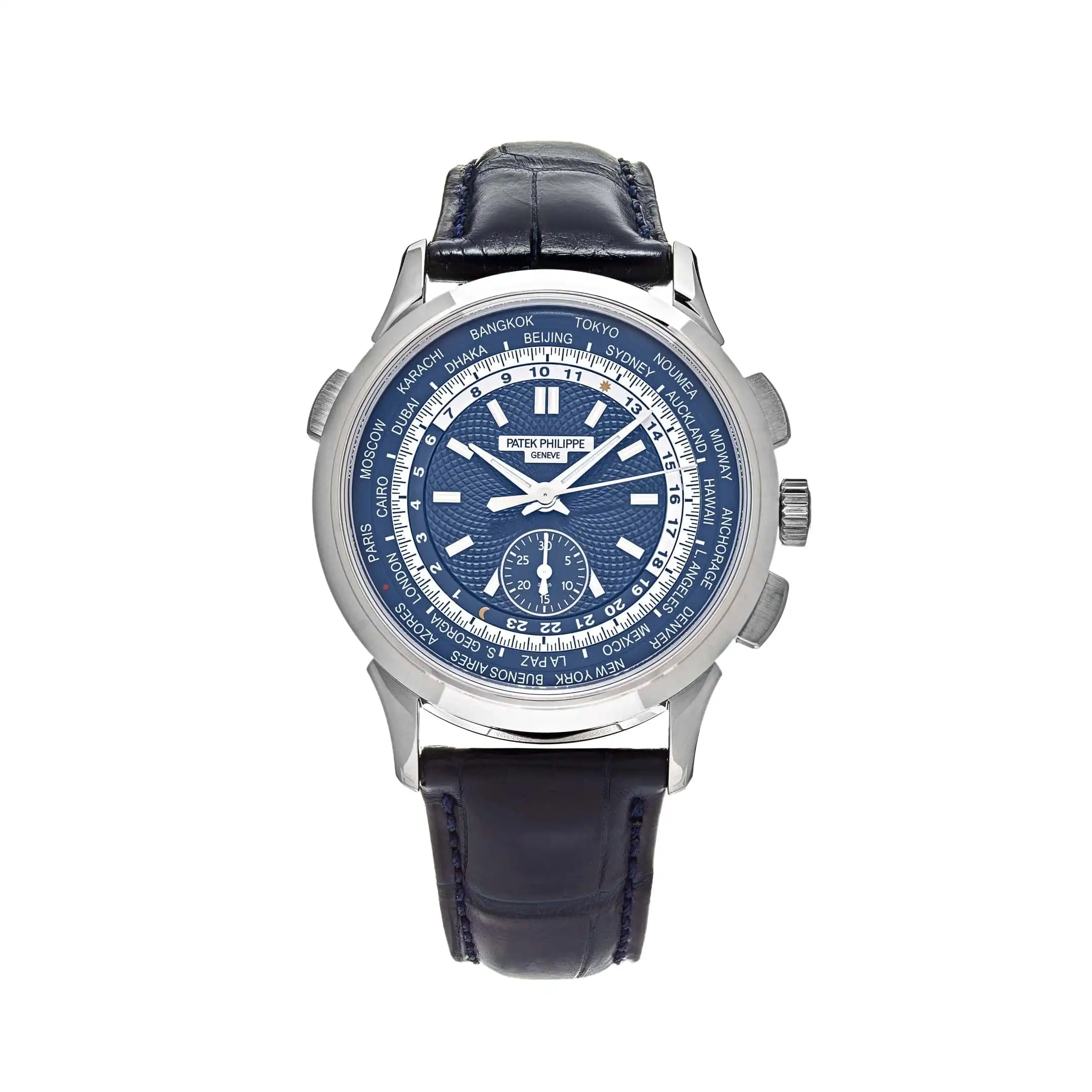 ddji1rarg2l.webp Replica Patek Philippe Complications 5930G-010 World Time Flyback Chronograph - Image 1