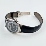 Replica Patek Philippe Complications 5930G-010 World Time Flyback Chronograph White Gold Blue Dial - Image 3