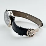 Replica Patek Philippe Complications 5930G-010 World Time Flyback Chronograph White Gold Blue Dial - Image 5