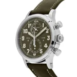 Replica Patek Philippe Complications 5924G-010 Calatrava Travel Time Green Dial 'Pilot' Chronograph - Image 3
