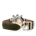 Replica Patek Philippe Complications 5924G-010 Calatrava Travel Time Green Dial 'Pilot' Chronograph - Image 6