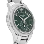 Replica Patek Philippe Complications 5905/1A-001 Annual Calendar Flyback Chronograph Green Dial - Image 4