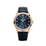 Replica Patek Philippe Complications 5396R-015 Annual Calendar Rose Gold Blue Dial