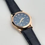 Replica Patek Philippe Complications 5396R-015 Annual Calendar Rose Gold Blue Dial - Image 3