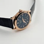Replica Patek Philippe Complications 5396R-015 Annual Calendar Rose Gold Blue Dial - Image 4