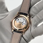 Replica Patek Philippe Complications 5396R-015 Annual Calendar Rose Gold Blue Dial - Image 9