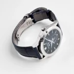 Replica Patek Philippe Complications 5396G-017 Annual Calendar Moon Phases White Gold Blue Dial - Image 5