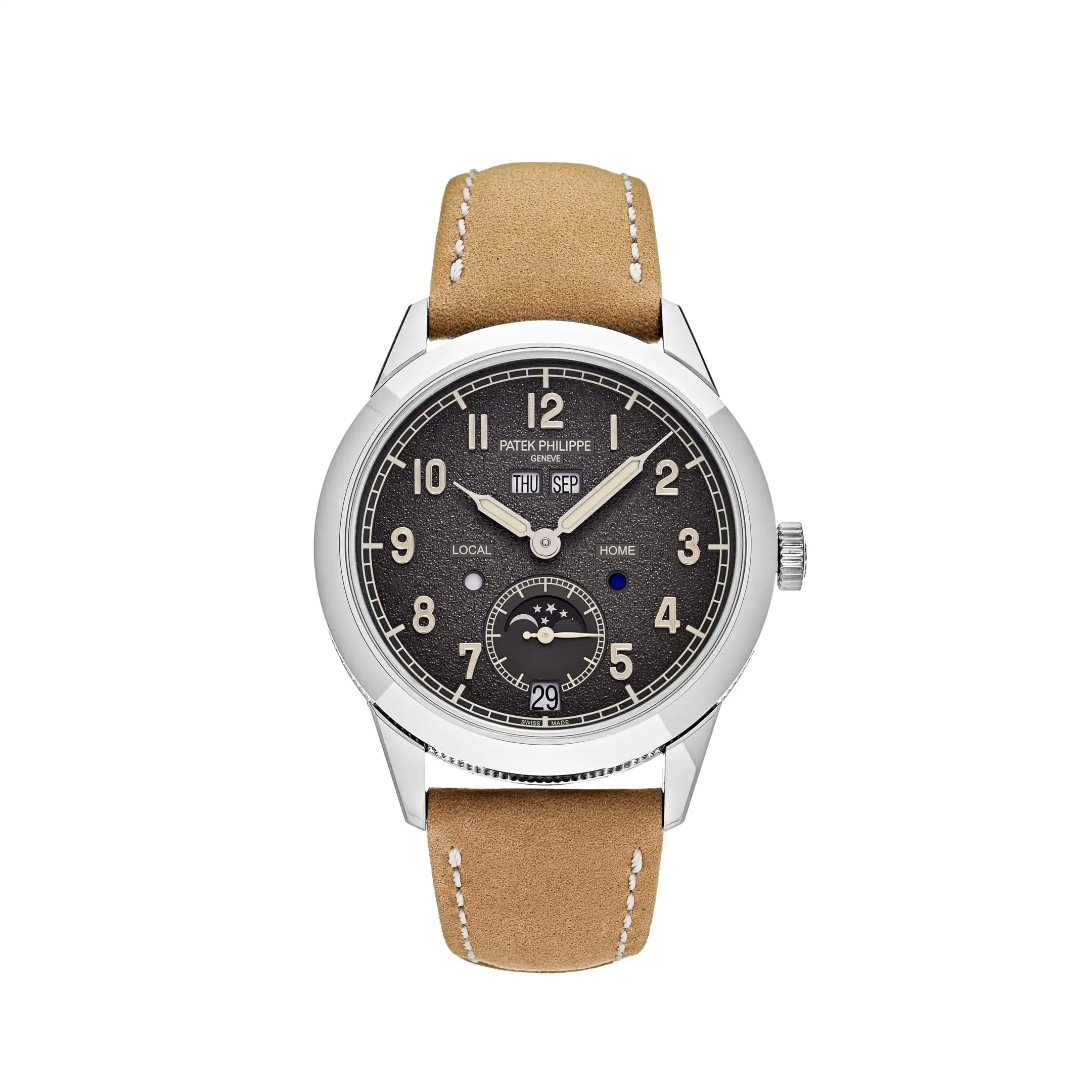 xoxykroweq3.webp Replica Patek Philippe Complications 5326G-001 White Gold Grey Dial - Image 1