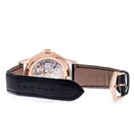 Replica Patek Philippe Complications 5205R-010 Annual Calendar Rose Gold Black Dial - Image 4