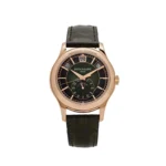 Replica Patek Philippe Complications 5205R-011 Annual Calendar Moon Phases Rose Gold Green Dial