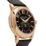 Replica Patek Philippe Complications 5205R-011 Annual Calendar Moon Phases Rose Gold Green Dial - Image 3