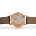 Replica Patek Philippe Complications 5205R-011 Annual Calendar Moon Phases Rose Gold Green Dial - Image 6