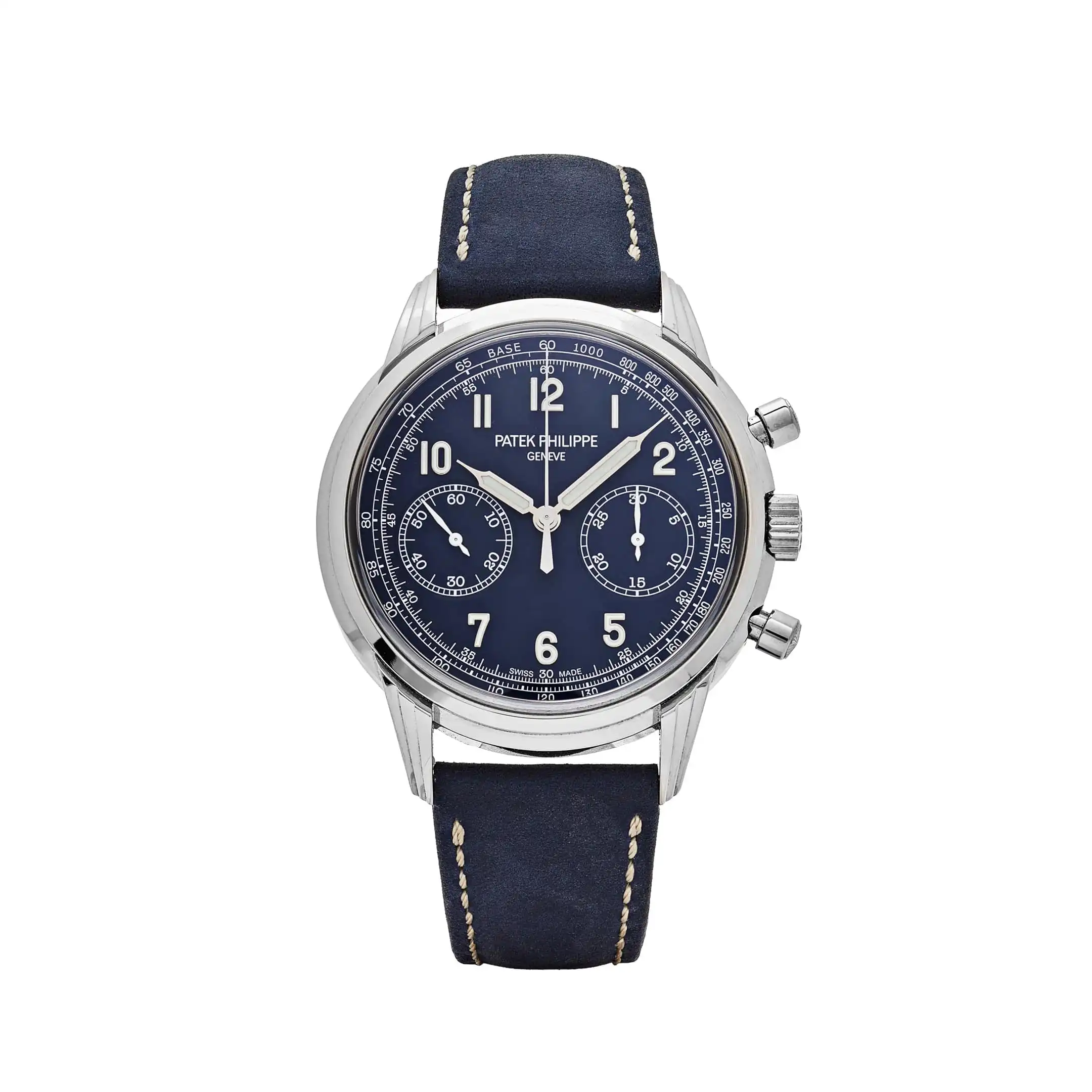 iiztewf4tzs.webp Replica Patek Philippe Complications 5172G-001 Chronograph White Gold Blue Dial - Image 1