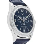 Replica Patek Philippe Complications 5147G-001 Diamond Bezel Annual Calendar Moon Phases - Image 3