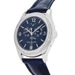 Replica Patek Philippe Complications 5147G-001 Diamond Bezel Annual Calendar Moon Phases - Image 4