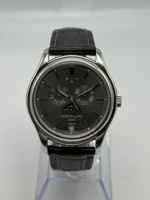 Replica Patek Philippe Complications 5146P-001 Annual Calendar Platinum Grey Dial - Image 4