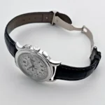 Replica Patek Philippe Complications 5070G-001 Annual Calendar Chronograph White Gold Silver Dial (2007) - Image 5