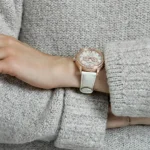 Replica Patek Philippe Complications 4948R-001 Annual Calendar Moon Phases Rose Gold Mother-of-Pearl Dial Diamond Bezel - Image 2