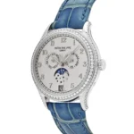 Replica Patek Philippe Complications 4947G-010 Annual Calendar White Gold Silver Dial - Image 3