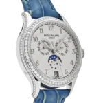 Replica Patek Philippe Complications 4947G-010 Annual Calendar White Gold Silver Dial - Image 4