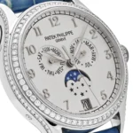 Replica Patek Philippe Complications 4947G-010 Annual Calendar White Gold Silver Dial - Image 5