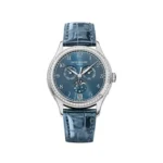 Replica Patek Philippe Complications 4947G-001 Annual Calendar White Gold Blue Dial