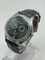 Replica Patek Philippe Complications 4947G-001 Annual Calendar White Gold Blue Dial - Image 5