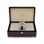 Replica Patek Philippe Calatrava 5088/100P-001 Platinum Engraved Black Dial - Image 7