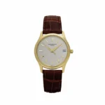 Replica Patek Philippe Calatrava 3998 Yellow Gold Cream Dial Alligator Strap (1997)