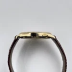Replica Patek Philippe Calatrava 3998 Yellow Gold Cream Dial Alligator Strap (1997) - Image 7
