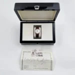 Replica Patek Philippe Calatrava 3998 Yellow Gold Cream Dial Alligator Strap (1997) - Image 12