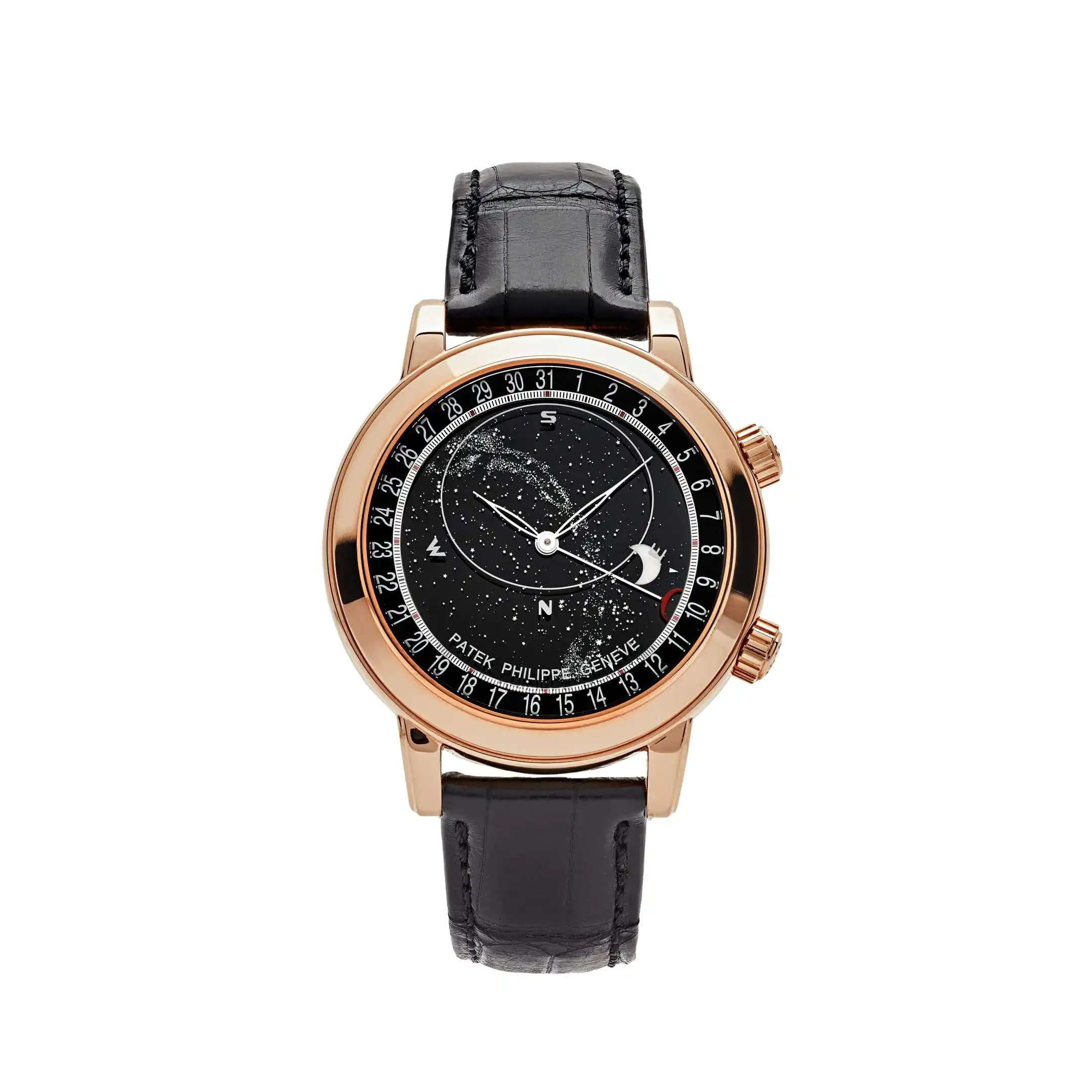 eetx1yslkdb.webp Replica Patek Philippe Grand Complications 6102R-001 'Celestial ' Rose Gold Black Dial - Image 1