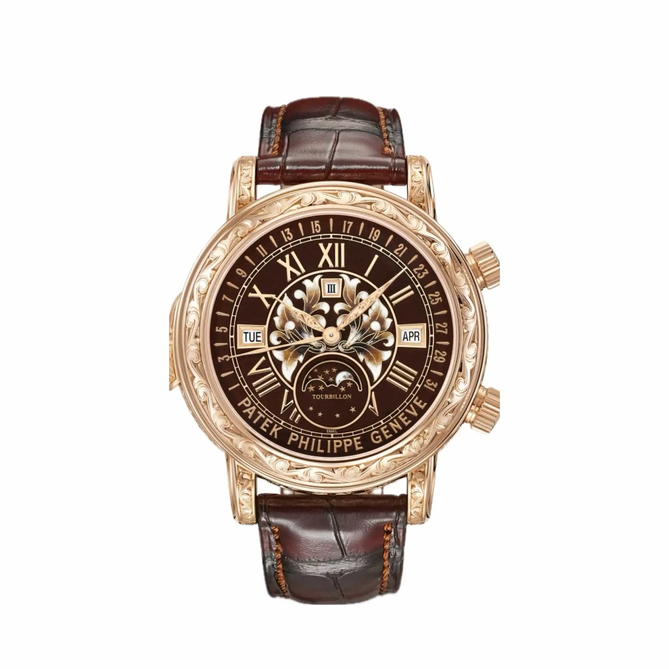 txxgiylkrtj.webp Replica Patek Philippe Grand Complications 6002R-001 Skymoon Tourbillon - Image 1