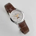 Replica Patek Philippe Grand Complications 5496P-015 Perpetual Calendar Moon Phases Platinum Silver Dial - Image 3