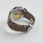 Replica Patek Philippe Grand Complications 5496P-015 Perpetual Calendar Moon Phases Platinum Silver Dial - Image 9