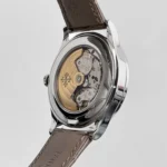 Replica Patek Philippe Grand Complications 5496P-015 Perpetual Calendar Moon Phases Platinum Silver Dial - Image 10
