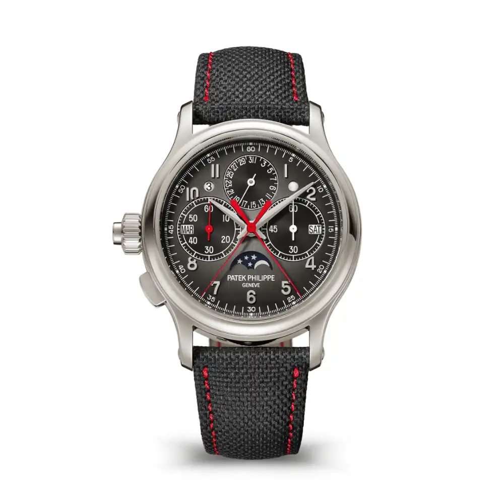 gpb5lh5hwfo.webp Replica Patek Philippe Grand Complications 5373P-001 Split Seconds Perpetual Calendar 'Lefty' Chronograph Platinum - Image 1