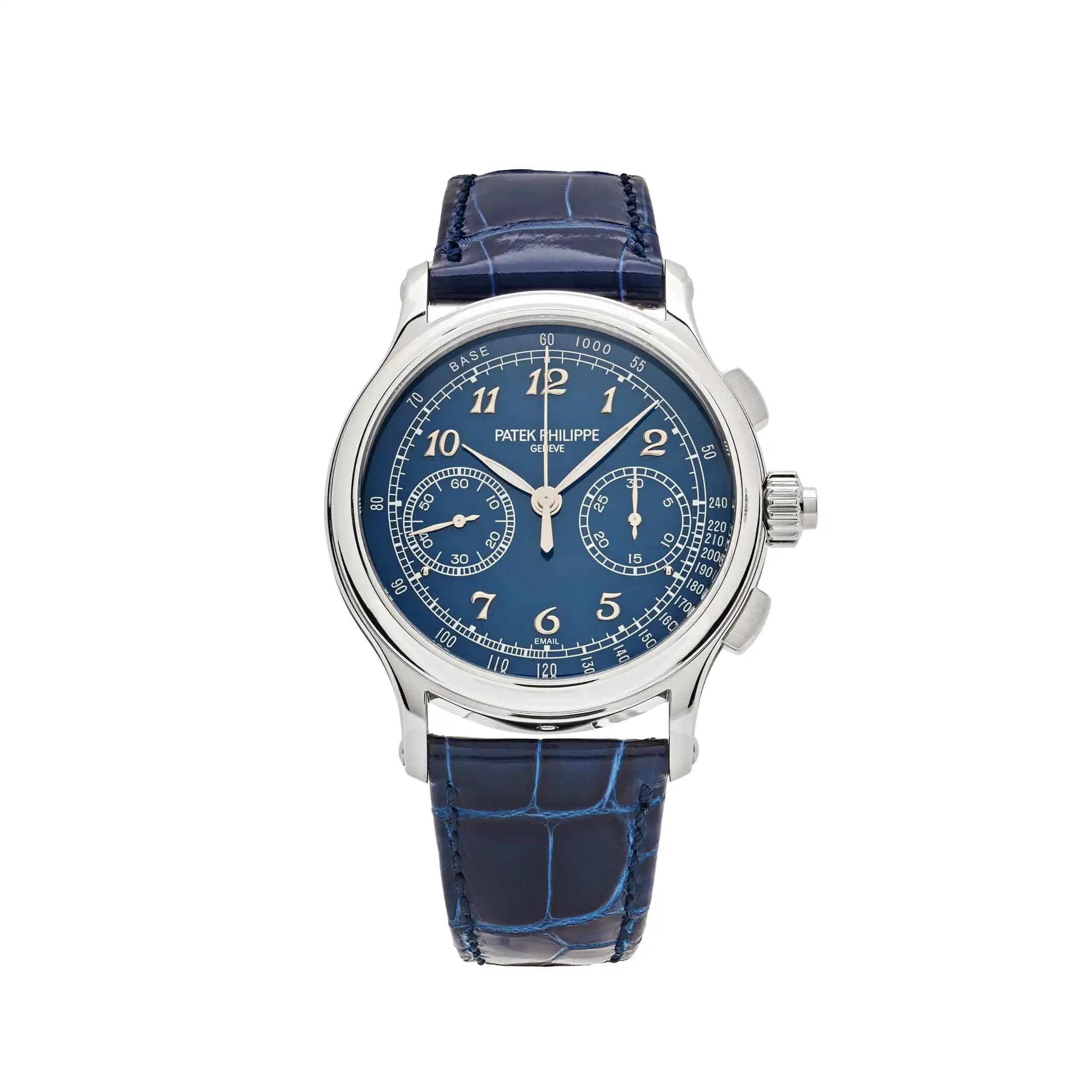 leqpgvew035.webp Replica Patek Philippe Grand Complications 5370P-011 Split-Seconds Chronograph Platinum Blue Dial - Image 1