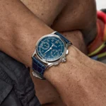 Replica Patek Philippe Grand Complications 5370P-011 Split-Seconds Chronograph Platinum Blue Dial - Image 2