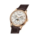 Replica Patek Philippe Grand Complications 5327R-001 Perpetual Calendar Rose Gold White Dial - Image 4