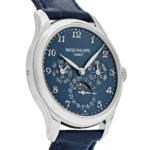 Replica Patek Philippe Grand Complications 5327G-001 Perpetual Calendar White Gold Blue Dial - Image 3