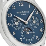 Replica Patek Philippe Grand Complications 5327G-001 Perpetual Calendar White Gold Blue Dial - Image 6