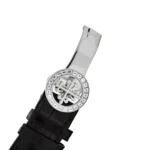 Replica Patek Philippe Grand Complications 5271P-001 Perpetual Calendar Platinum Black Dial Baguette Bezel - Image 7