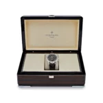Replica Patek Philippe Grand Complications 5271P-001 Perpetual Calendar Platinum Black Dial Baguette Bezel - Image 8