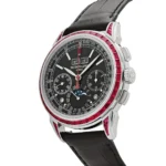 Replica Patek Philippe Grand Complications 5271/12P-001 Perpetual Calendar Platinum Black Dial Ruby Bezel - Image 3