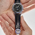 Replica Patek Philippe Grand Complications 5271/11P-001 Moon Phases Platinum Black Dial Sapphire Bezel - Image 2