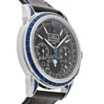Replica Patek Philippe Grand Complications 5271/11P-001 Moon Phases Platinum Black Dial Sapphire Bezel - Image 4