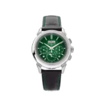 Replica Patek Philippe Grand Complications 5270P-014 Perpetual Calendar Chronograph Platinum Green Dial