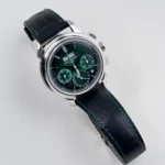 Replica Patek Philippe Grand Complications 5270P-014 Perpetual Calendar Chronograph Platinum Green Dial - Image 3